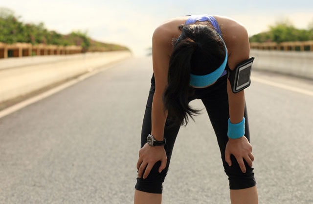 Reproducción afectada por el exceso de deporte
